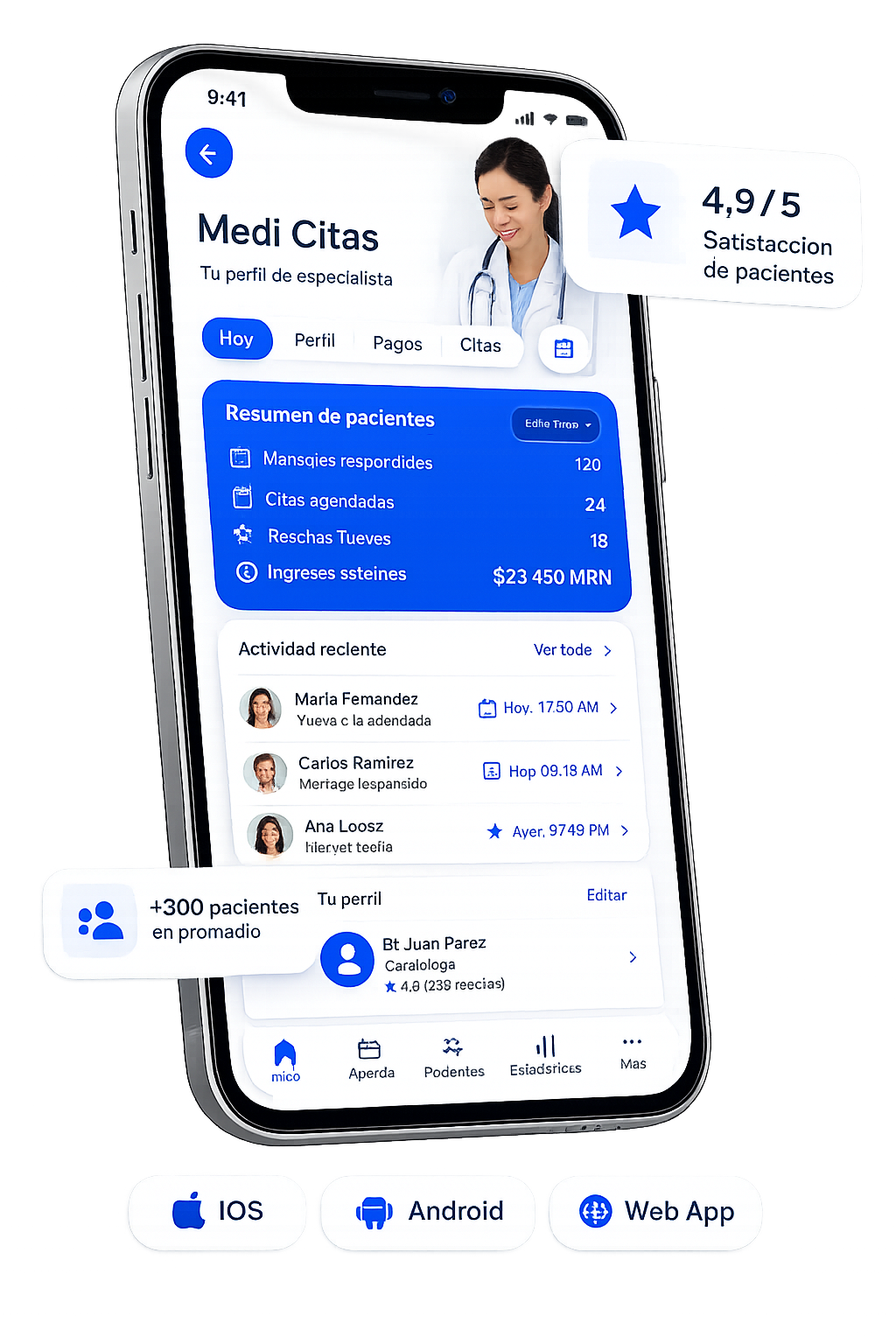 App médica a medida